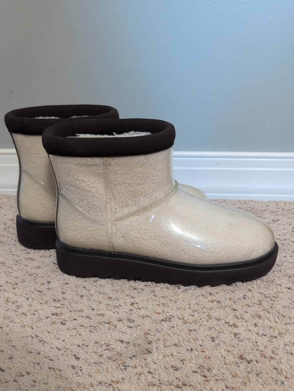 Women's Koolaburra By UGG Cream and Brown  Booties Size 8